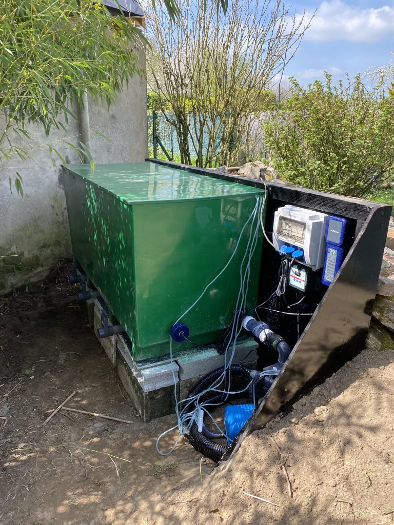 filtration à chambre pour bassin de 30m3